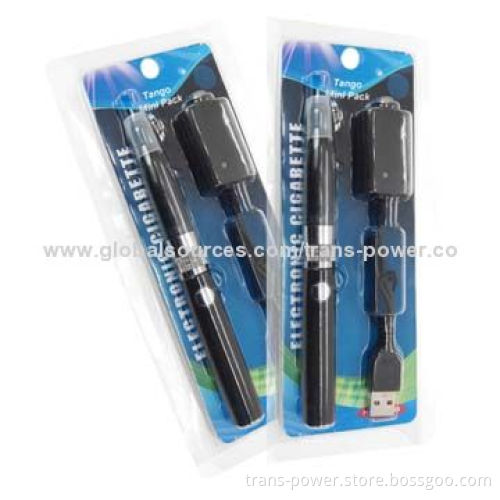 Tango tank starter kit blister, tank& tip 2 in 1colorful battery 650mAh/900mAh/1100mAh e-cig kit